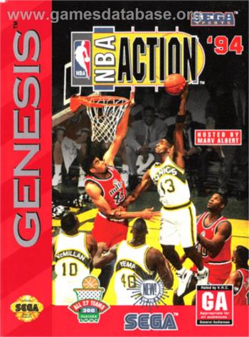 Cover NBA Action for Genesis - Mega Drive